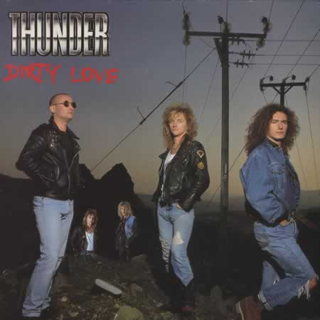 Thunder - Dirty Love - Used Vinyl Record 7" image 1