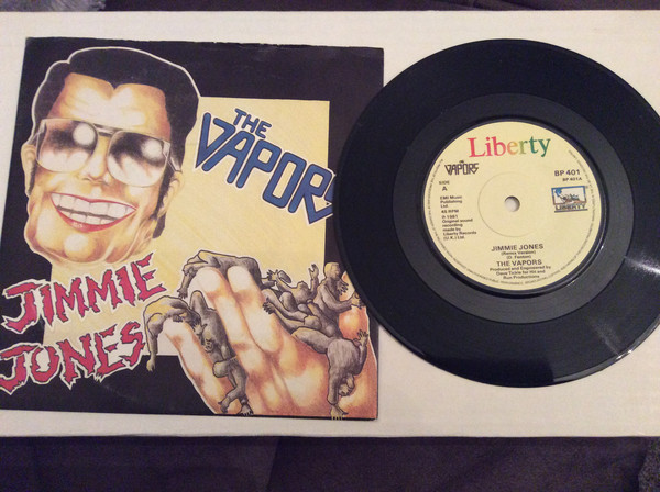 Vapors - Jimmie Jones - Used Vinyl Record 7" image 1
