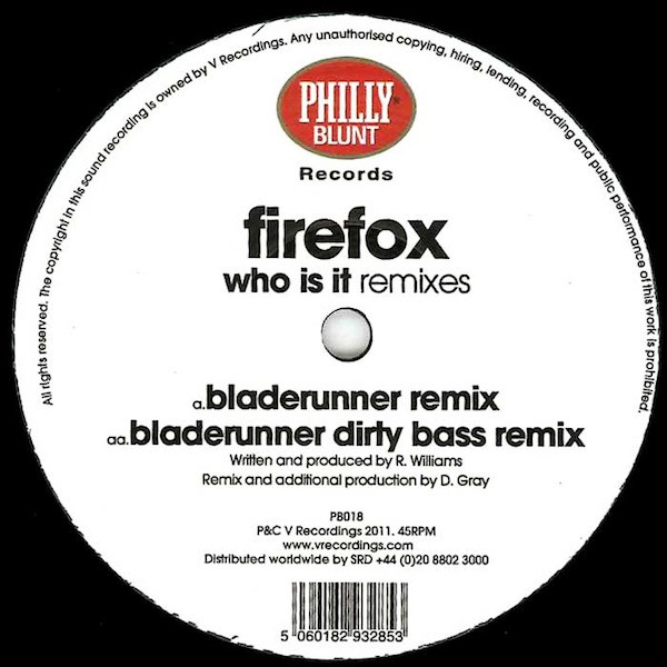 Firefox - Who Is It (Remixes) - Vinyl Record 12" image 1