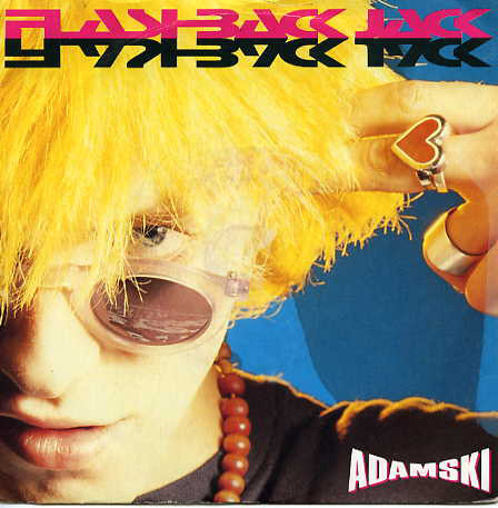Adamski - Flashback Jack - Used Vinyl Record 7" image 1