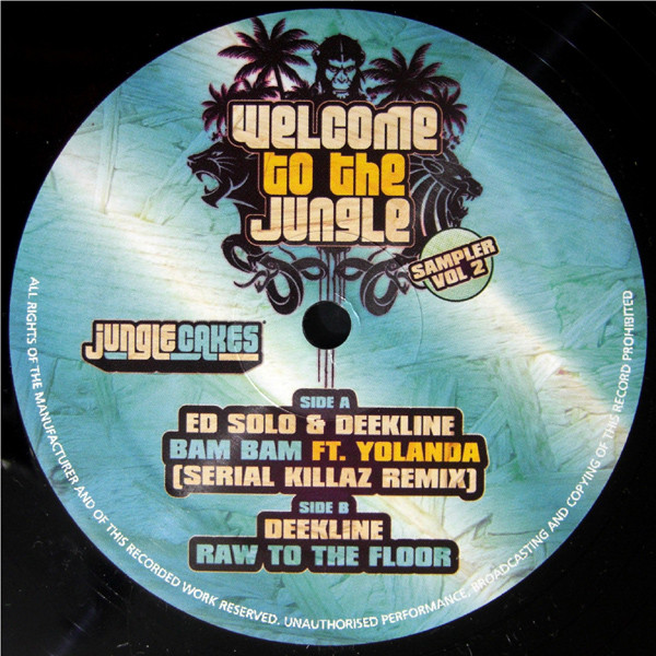 DJ Deekline & Ed Sol - Welcome To The Jungle (Sampler Vol 2) - Vinyl image 1