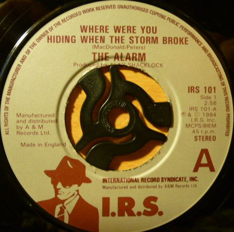 Alarm - Where Were You Hiding When The Storm Broke - Used Vinyl Recor image 1
