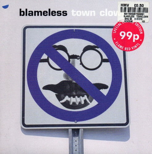 Blameless - Town Clowns - Used Vinyl Record 7" image 1