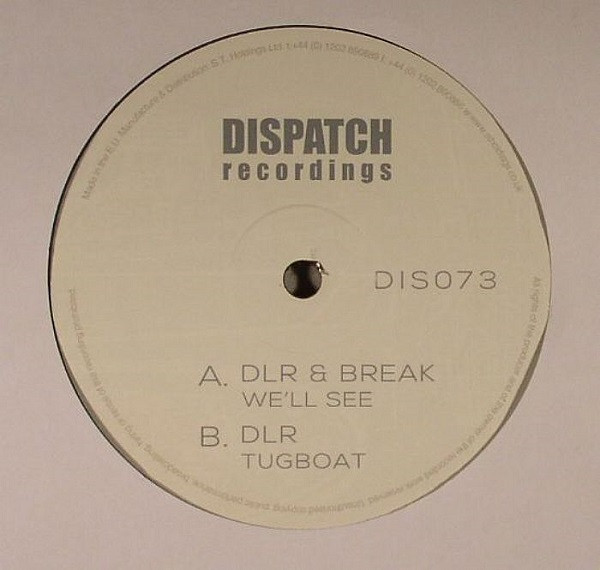 DLR - We'll See / Tugboat - Vinyl Record 12" image 1