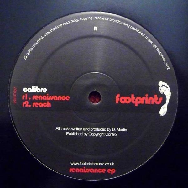 Calibre - Renaissance EP - Vinyl Record 12" image 1