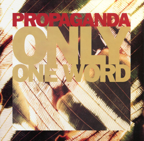 Propaganda - Only One Word - Used Vinyl Record 12" image 1