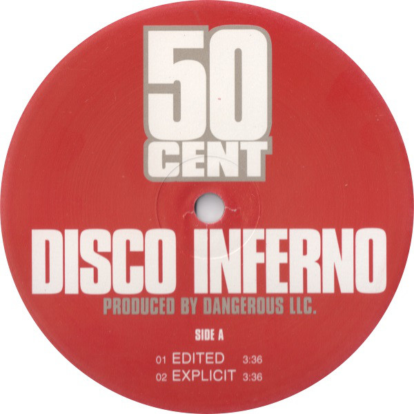 50 Cent - Disco Inferno - Used Vinyl Record 12" image 1