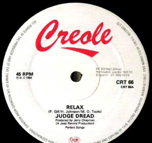 Judge Dread - Relax - Used Vinyl Record 12" image 1