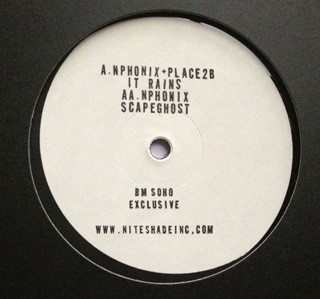 N-Phonix - It Rains / Scapeghost - Vinyl Record 12" image 1