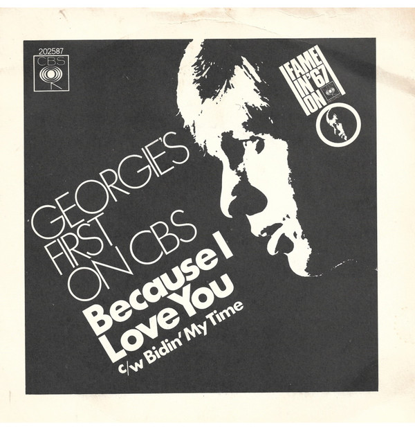 Georgie Fame - Because I Love You - Used Vinyl Record 7" image 1
