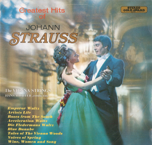 Hans Richter - Greatest Hits Of Johann Strauss - Used Vinyl Record image 1