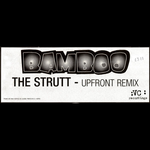 Bamboo - Strutt (Upfront Remix) - Used Vinyl Record 12" image 1