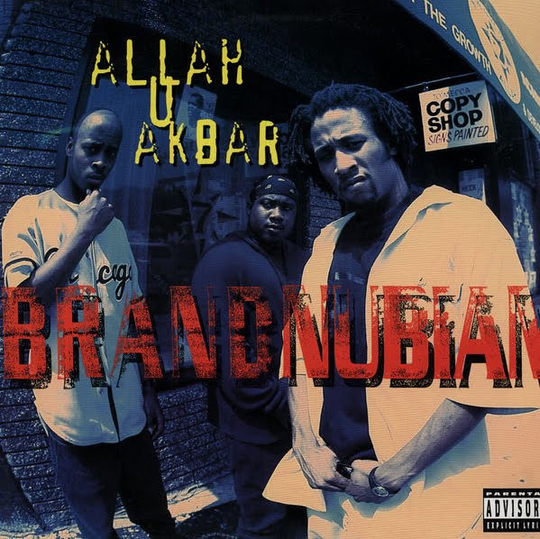 Brand Nubian - Allah U Akbar / Steal Ya 'Ho - Vinyl Record 12" image 1