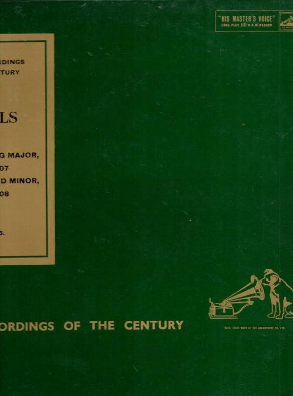 Pablo Casals - Suite No.1 In G Major Bwv 1007 / Suite No.2 In D Minor image 1