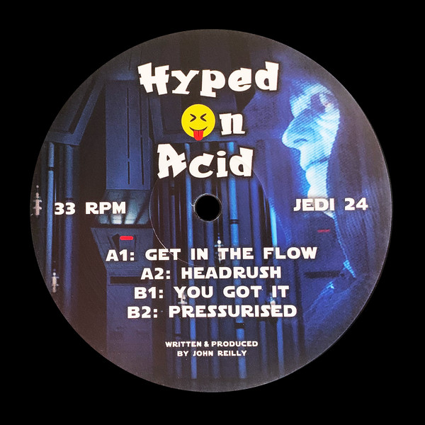 Hyped On Acid - Get In The Flow - Vinyl Record 12" image 1