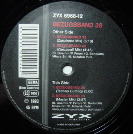 Bezugsband 38 - Used Vinyl Record 12" image 1