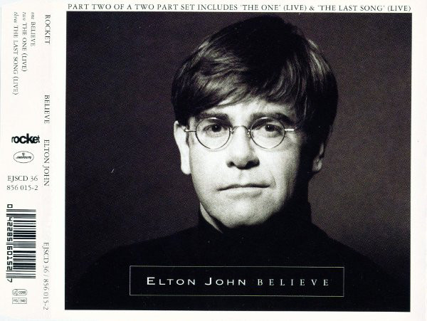 Elton John - Believe - Used CD image 1