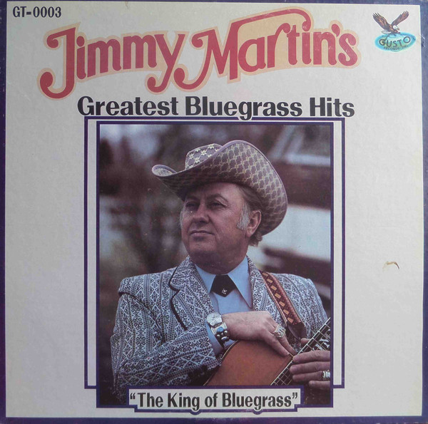 Jimmy Martin - Greatest Bluegrass Hits - Used Vinyl Record image 1