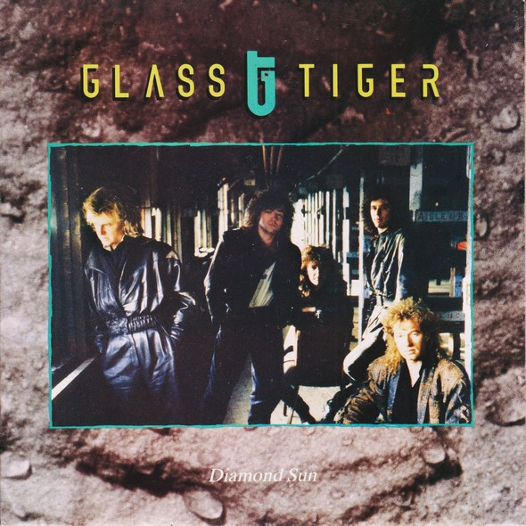 Glass Tiger - Diamond Sun - Used Vinyl Record 7" image 1