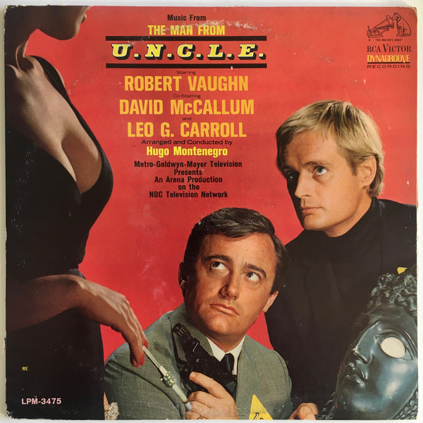 Hugo Montenegro - Music From The Man From U.N.C.L.E. - Used Vinyl Recor image 1