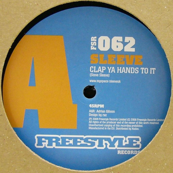 Sleeve - Clap Ya Hands To It - Vinyl Record 12" image 1