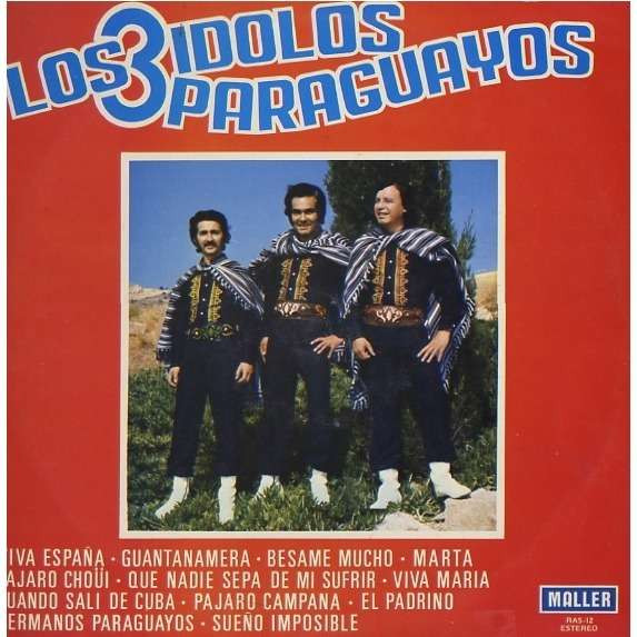 Los 3 Idolos Paragua - Used Vinyl Record image 1