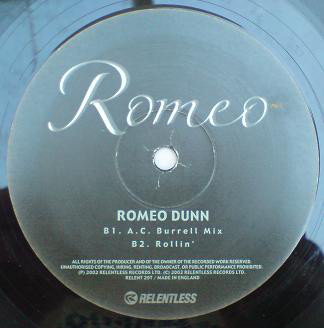 Romeo - Dunn - Used Vinyl Record 12" image 1