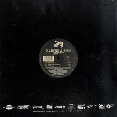 D.Lewis & Emix - Rusty - Vinyl Record 12" image 1