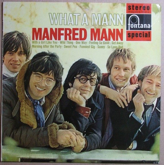 Manfred Mann - What A Mann - Used Vinyl Record image 1