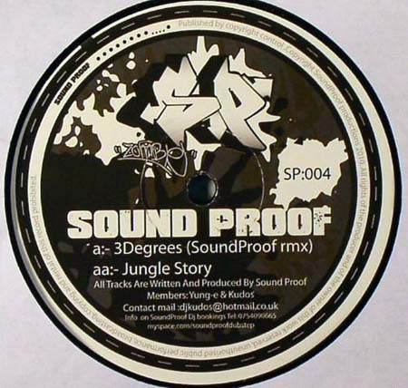 Sound Proof Producti - 3 Degrees (Remix) / Jungle Story - Vinyl Recor image 1