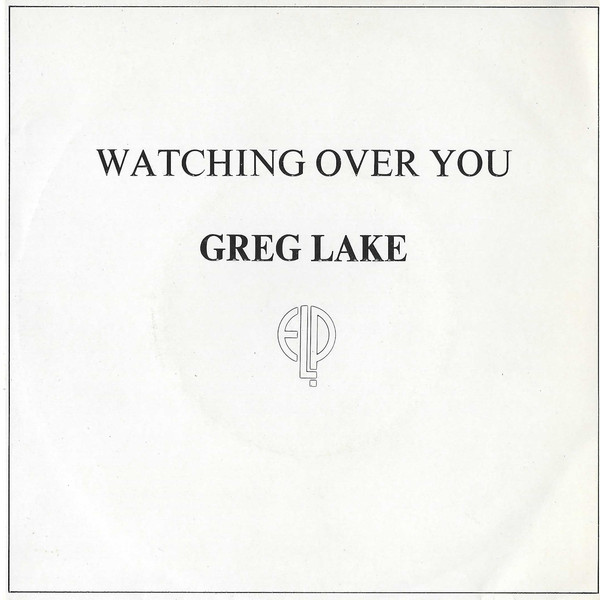 Greg Lake - Watching Over You - Used Vinyl Record 7" image 1