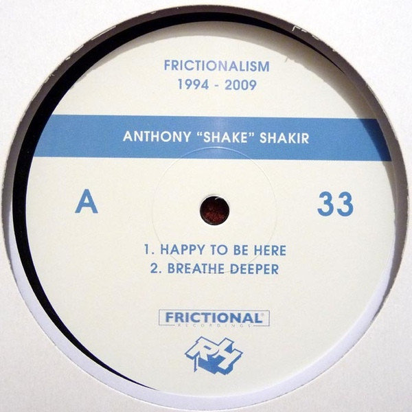 Anthony Shakir - Frictionalism 1994-2009 - Vinyl Record 12" image 1