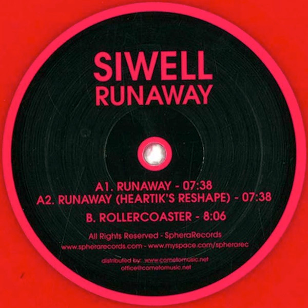 Siwell - Runaway - Vinyl Record 12" image 1