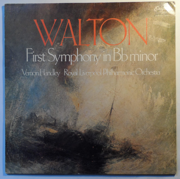 Sir William Walton - First Symphony In B Flat Minor - Used Vinyl Reco image 1