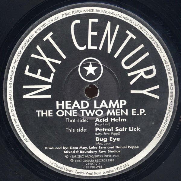 Headlamp - One Two Men E.P. - Used Vinyl Record 12" image 1