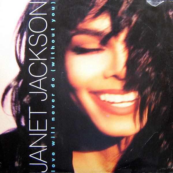 Janet Jackson - Love Will Never Do (Without You) - Used Vinyl Record image 1