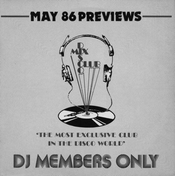 Various - May 86 - Previews - Used Vinyl Record image 1