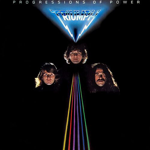Triumph - Progressions Of Power - Used Vinyl Record image 1