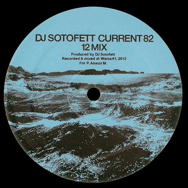 DJ Sotofett - Current 82 (12 Mix) / Dark Plan 5 - Vinyl Record 12" image 1