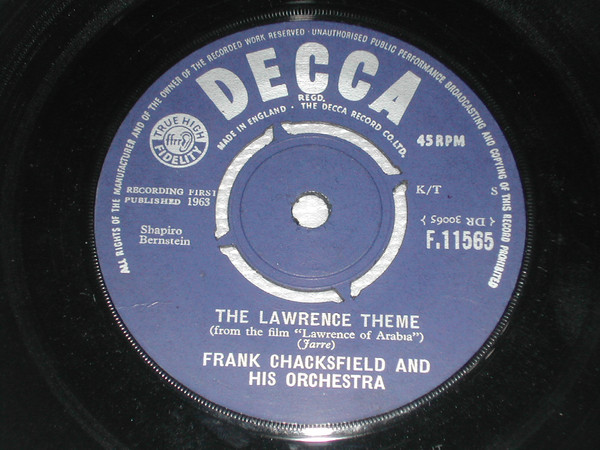 Frank Chacksfield & - Lawrence Theme (From The Film "Lawrence Of Arab image 1
