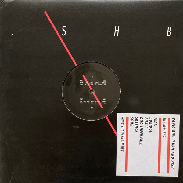 Panic Girl - Burn And Rise (The Remixes) - Vinyl Record 12" image 1