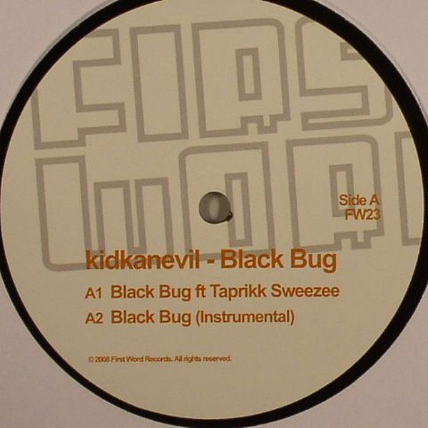 Kidkanevil - Black Bug - Vinyl Record 12" image 1
