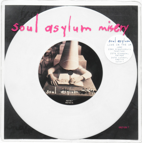 Soul Asylum - Misery - Used Vinyl Record 7" image 1