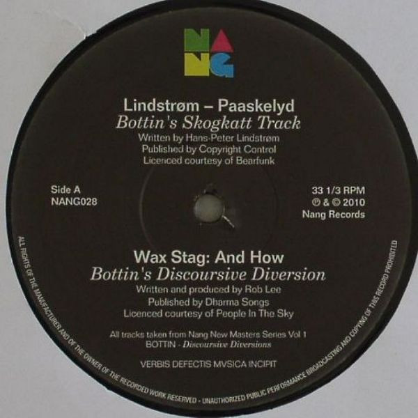 Various - Bottin: Discoursive Diversions - Vinyl Record 12" image 1