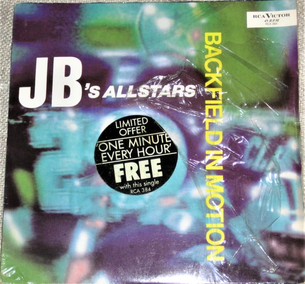 JB's Allstars - Backfield In Motion - Used Vinyl Record 7" image 1