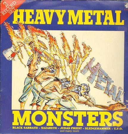 Various - Heavy Metal Monsters - Used Vinyl Record image 1