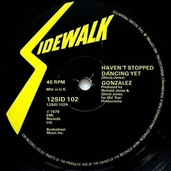 Gonzalez - Haven't Stopped Dancing Yet - Used Vinyl Record 12" image 1