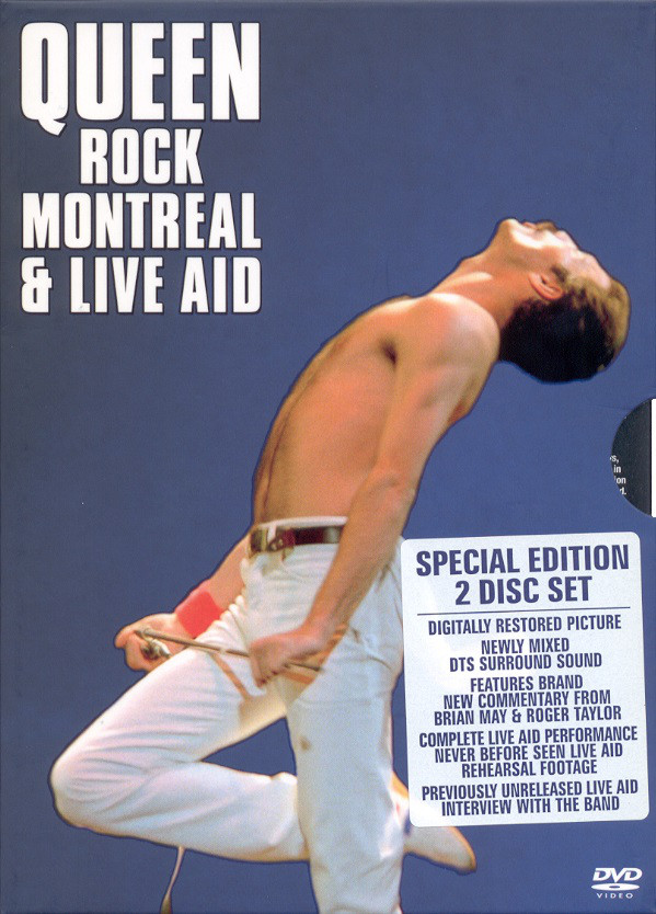 Queen - Rock Montreal & Live Aid - Used DVD image 1