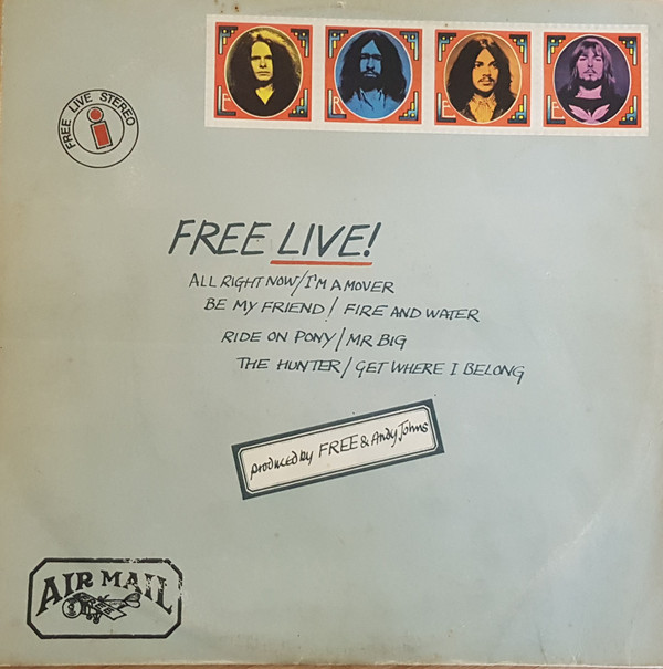Free - Live - Used Vinyl Record image 1