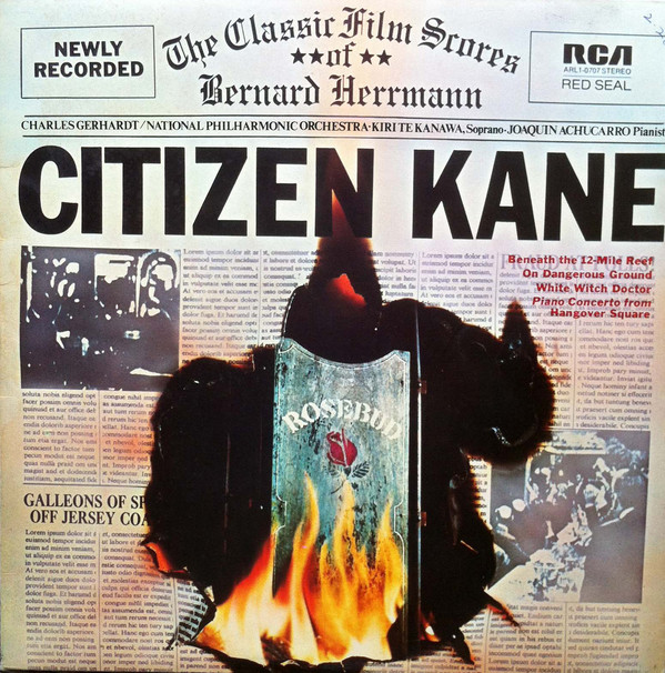 Charles Gerhardt - Citizen Kane (The Classic Film Scores Of ) - Used Vi image 1